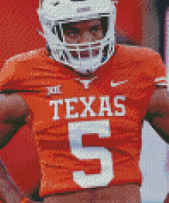 Texas Longhorns Football Player Diamond Paintings