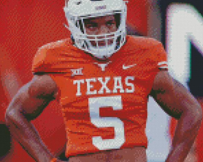 Texas Longhorns Football Player Diamond Paintings