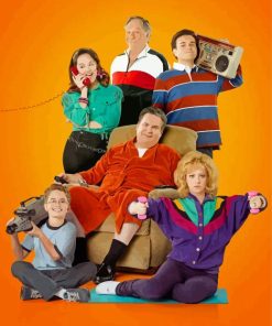 The Goldbergs Sitcom Cast Diamond Painting