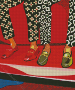 The Gucci Shoes Diamond Paintings