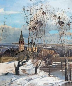 The Rooks Have Come Back Savrasov Diamond Painting