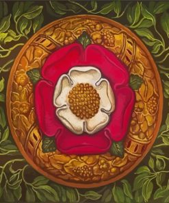 The Tudor Rose Diamond Painting