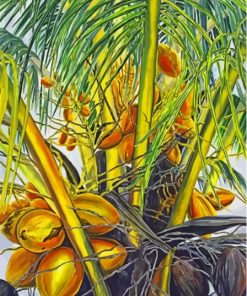 The Coconut Tree Diamond Painting