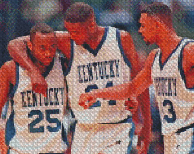 University Of Kentucky Basketball Diamond Paintings