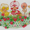 Vintage Strawberry Shortcake Diamond Paintings