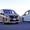 White And Grey Nissan Serena Cars Diamond Painting