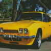 Yellow Reliant Scimitar Diamond Paintings