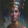 Aesthetic Egyptian Pharaonic Lady Diamond Paintings