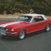 Aesthetic Ford Mustang 65 Diamond Paintings