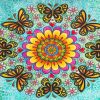 Aesthetic Mandala Butterfly Diamond Painting