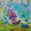 Aesthetic Mushroom Forest Diamond Painting