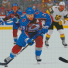 Aesthetic Nathan MacKinnon Diamond Paintings