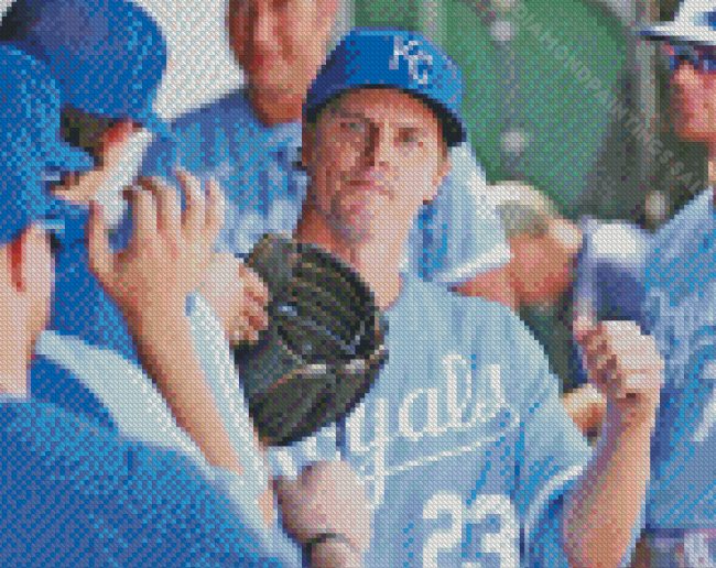 Aesthetic Royals Baseball Diamond Paintings