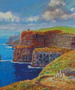 Cliffs Of Moher Art Diamond Paintings