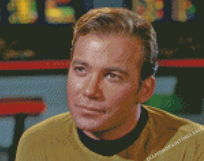 Aesthetic William Shatner Diamond Paintings