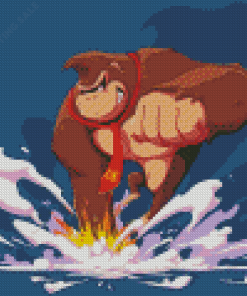 Aesthetic Donkey Kong Diamond Paintings