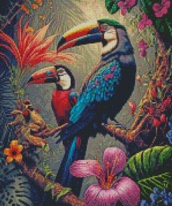 African Birds Diamond Paintings