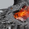 Angry Dragon Last Fire Diamond Painting