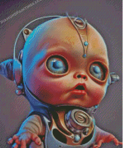 Baby Robot Diamond Paintings