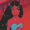 Beautiful Modern Disney Princess Jasmine Diamond Paintings