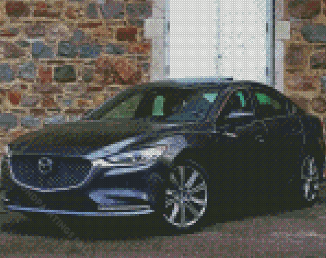 Black Mazda 6 Diamond Paintings