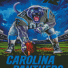 Carolina Panthers Poster Art Diamond Paintings