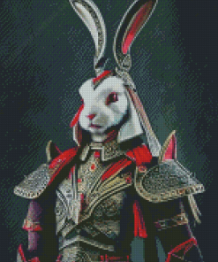 Chinese Rabbit Knight Diamond Paintings