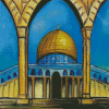 Cool Dome Of The Rock Diamond Paintings