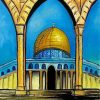 Cool Dome Of The Rock Diamond Painting