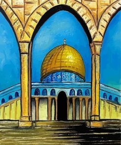 Cool Dome Of The Rock Diamond Painting