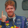 Cool Sebastian Vettel Diamond Paintings