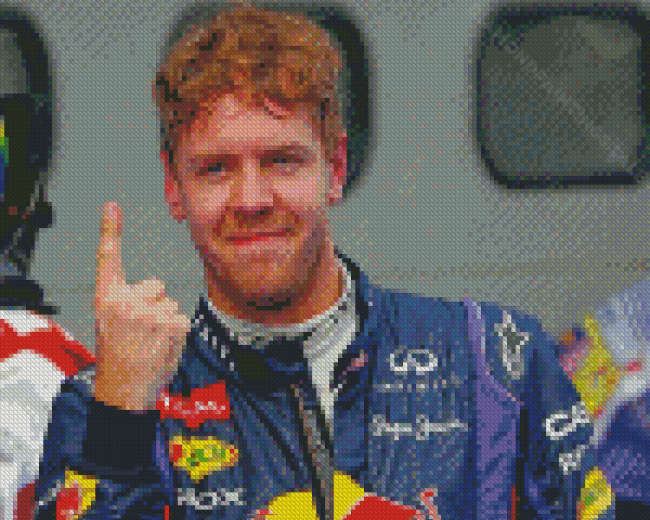 Cool Sebastian Vettel Diamond Paintings