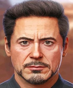 Cool Tony Stark Diamond Painting