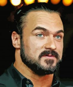 Cool Wrestler Drew McIntyre Diamond Painting