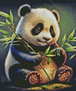 Baby Panda Diamond Paintings