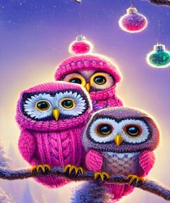 Owls Diamond Painting