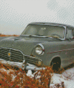 Grey Ford Zephyr Diamond Paintings