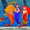 H2O Mermaids Disney Diamond Painting