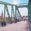 Iron Footbridge Germany Diamond Painting