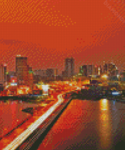 Johor Bahru City Diamond Paintings