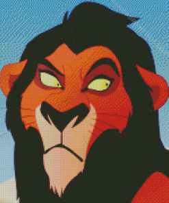 Lion King Scar Diamond Paintings