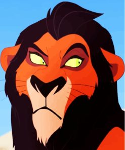 Lion King Scar Diamond Painting