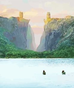Lord Of The Rings Landscape Diamond Painting