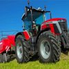 Massey Ferguson Tractor In Farm Diamond Painting