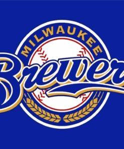 Milwaukee Brewers Baseball Logo Diamond Painting