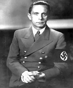 Monochrome Joseph Goebbels Diamond Painting