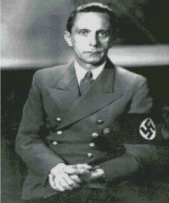 Monochrome Joseph Goebbels Diamond Paintings