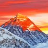 Mount Everest Sunset Diamond Painting