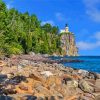 North Shore Minnesota Lighthouse View Diamond Painting