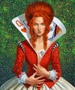 Queen Of Hearts Diamond Painting